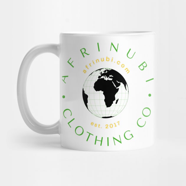 Afrinubi Clothing Company Logo - Jamaican Colors by Afrinubi™